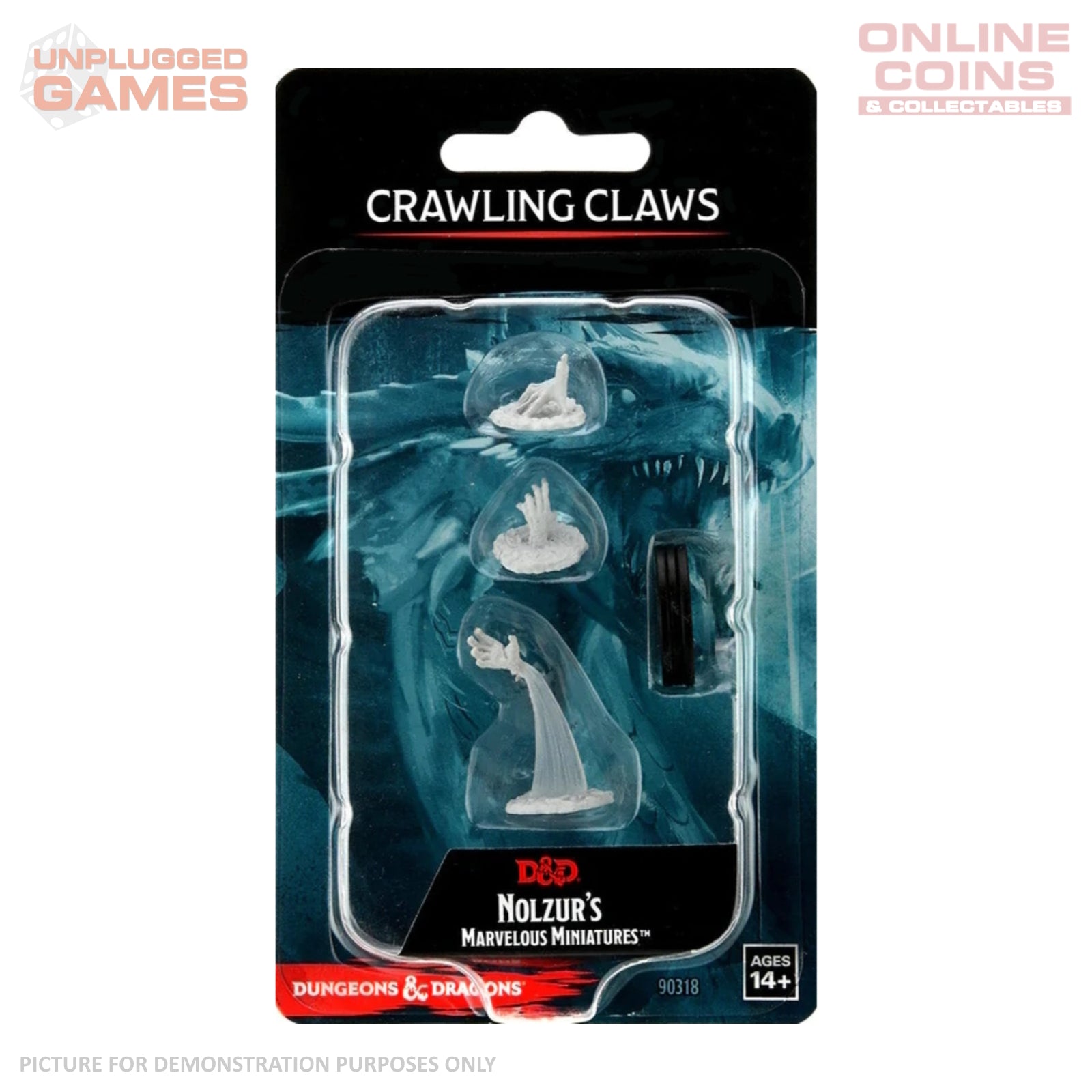 Dungeons & Dragons Nolzurs Marvelous Unpainted Miniatures - Crawling Claws
